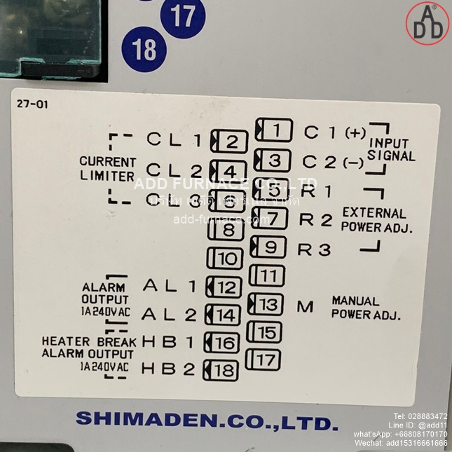 PAC27P415-02010N010 | Shimaden Thyristor Power Regulator (2)